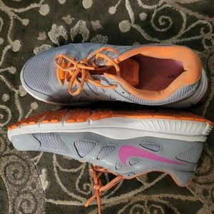 Multi colored nikes